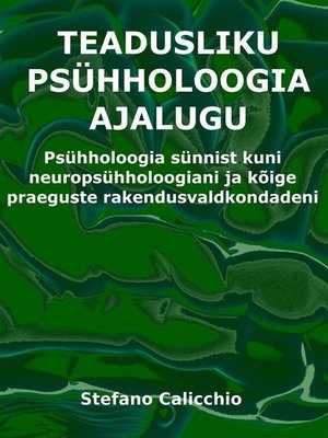 cover image of Teadusliku psühholoogia ajalugu